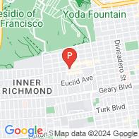 View Map of 3580 California Street,San Francisco,CA,94118